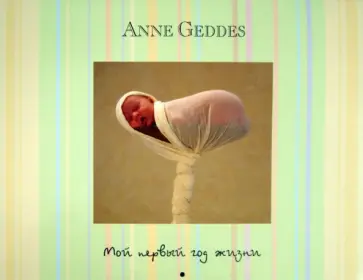 Анне Геддес - Недатированный календарь "Мой первый год жизни" обложка книги