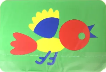 Мягкий пазл "Птичка" обложка книги