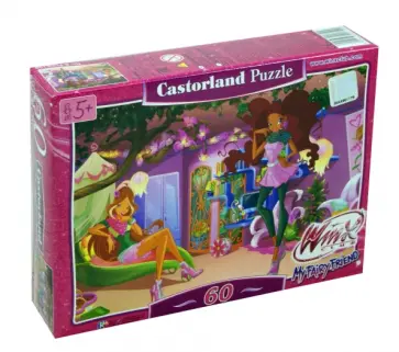 Puzzle-60 "Винкс", В гостях у Флоры (6198) обложка книги