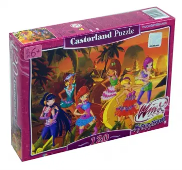 Puzzle-120 "Винкс" На пляже (12210) обложка книги