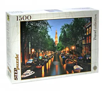 Step Puzzle-1500 "Амстердам" (83049) обложка книги