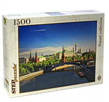 Step Puzzle-1500 "Москва. Кремль" (83052) обложка книги