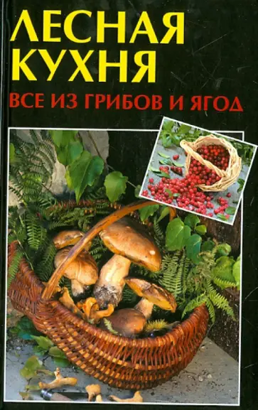 Лесная кухня. Все из грибов и ягод обложка книги