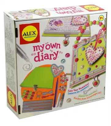 Набор для декора личного дневника "Секреты на замке" (74W) обложка книги