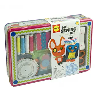 Большой набор "Учимся шить, 125 предметов (191T) обложка книги