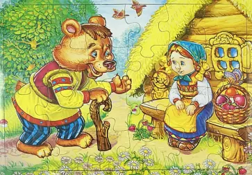 Пазл-24 "Маша и медведь" (П-2405) обложка книги