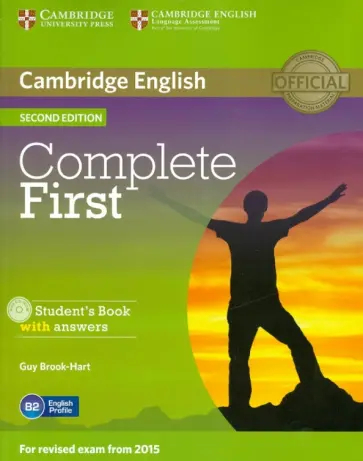 Guy Brook-Hart - Complete. First. Second Edition. Student's Book with answers (+CD) обложка книги
