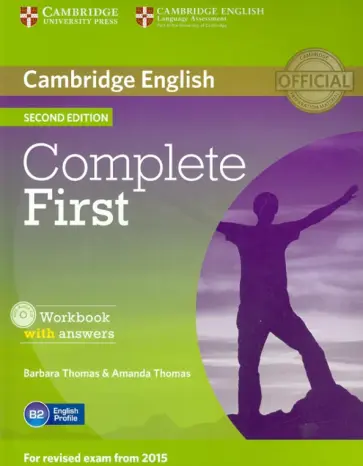 Thomas, Thomas - Complete. First. Second Edition. Workbook with answers (+CD) Thomas, Thomas - Complete. First. Second Edition. Workbook with answers (+CD) обложка книги