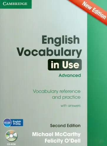McCarthy, O`Dell - English Vocabulary in Use. Advanced. Vocabulary Reference and Practice with answers (+CD) McCarthy, O`Dell - English Vocabulary in Use. Advanced. Vocabulary Reference and Practice with answers (+CD) обложка книги