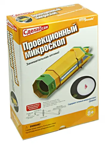 Развивающая игра "Проекционный микроскоп" (76148) обложка книги