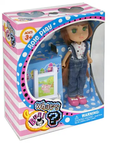 Кукла, 16,5 см, с акссесуарами, 3 вида (65007) обложка книги