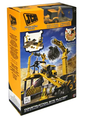 Игровой набор. Стройплощадка JCB (1415700.00) обложка книги