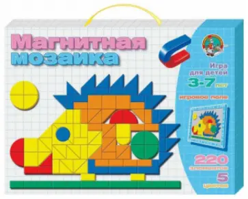 Магнитная мозаика "Ёжик" (01480) обложка книги