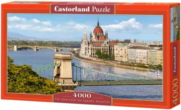 Puzzle-4000 "Вид на Дунай, Будапешт" (С-400126) Puzzle-4000 "Вид на Дунай, Будапешт" (С-400126) обложка книги
