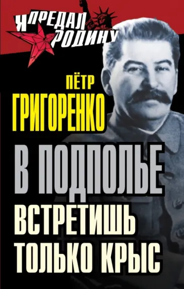 Петр Григоренко - В подполье встретишь только крыс Петр Григоренко - В подполье встретишь только крыс обложка книги