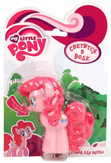Пластизоль "Пони Пинки Пай", со светом (GT8148) обложка книги