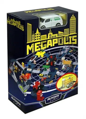 Набор "MEGAPOLIS. Больница с машиной" (48253) Набор "MEGAPOLIS. Больница с машиной" (48253) обложка книги