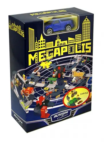 Набор "MEGAPOLIS. Завод с машинкой" (48256) Набор "MEGAPOLIS. Завод с машинкой" (48256) обложка книги