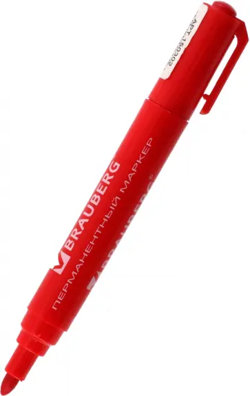 Маркер перманентный "Classic", красный Маркер перманентный "Classic", красный обложка книги