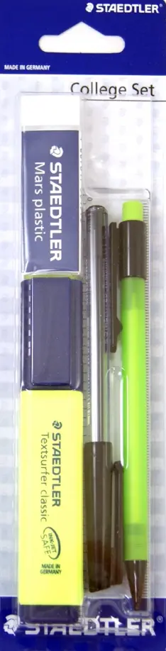 Текстовыделитель Сlassic, желтый (ластик, механический карандаш, ручка, линейка) (364) обложка книги