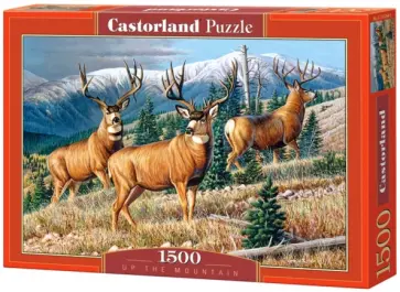 Puzzle-1500 "Олени" (C-151264) обложка книги