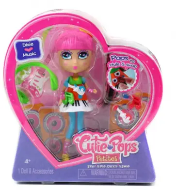 Набор "Кьюти Попс-Мини". Кукла Дикси с музыкальными аксессуарами (96635) обложка книги