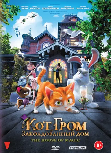 Стассен, Дегрусон - Кот Гром и заколдованный дом (DVD) Стассен, Дегрусон - Кот Гром и заколдованный дом (DVD) обложка книги