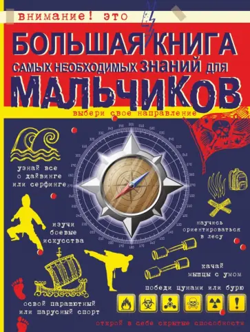 Сергей Цеханский - Большая книга самых необходимых знаний для мальчиков Сергей Цеханский - Большая книга самых необходимых знаний для мальчиков обложка книги