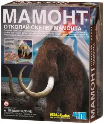 Скелет Мамонта (00-03236) обложка книги