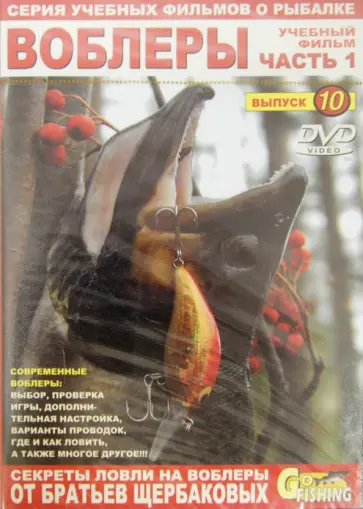 Владимир Щербаков - DVD Воблеры. Часть 1. Выпуск 10 обложка книги