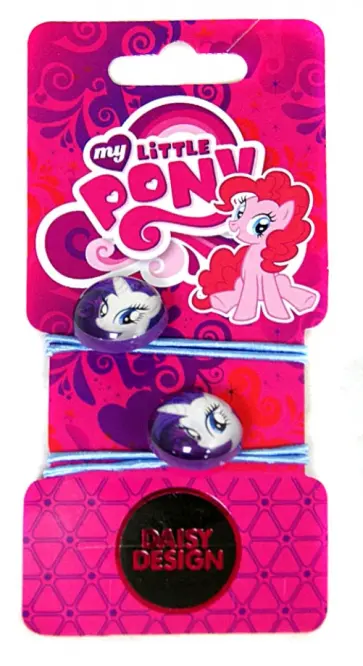 Набор резинок для волос "Рарити" (54763) обложка книги