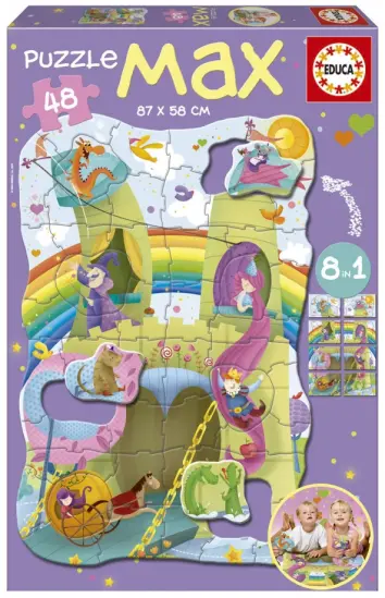 Пазл-мега "Рыцари и принцессы" (15902)