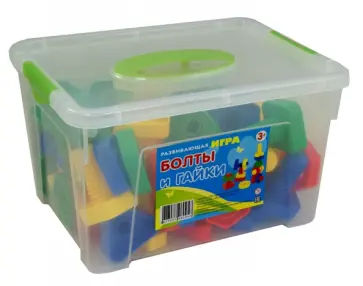 Болты и гайки. Контейнер обложка книги