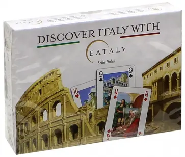 Набор "Прекрасная Италия" (2 колоды х 54 карты) обложка книги