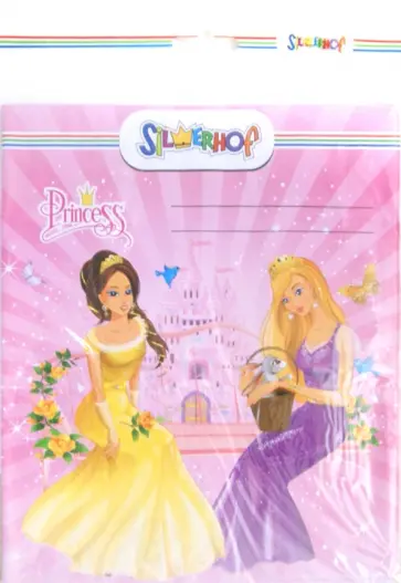 Набор обложек для тетрадей и дневников, 3 шт. 213х355 мм. "PRINCЕSS" (382031) обложка книги