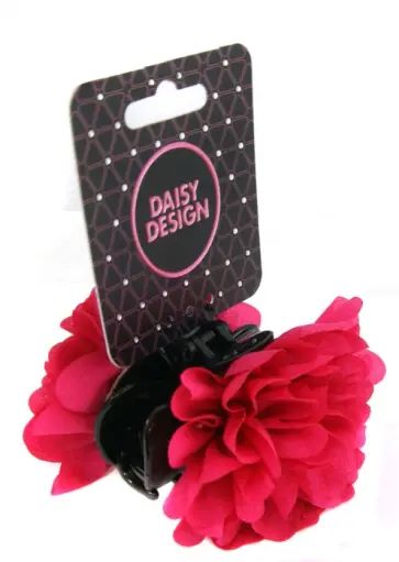 Краб для волос NEON "Цветок", фуксия (51480) обложка книги