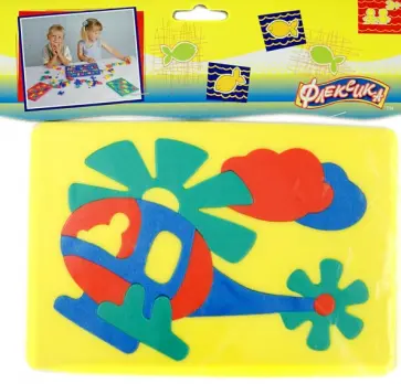 Мозаика мягкая "Вертолетик" (45306) Мозаика мягкая "Вертолетик" (45306) обложка книги