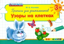 Прописи для школьников. Узоры на клетках. 3+. ФГОС ДО