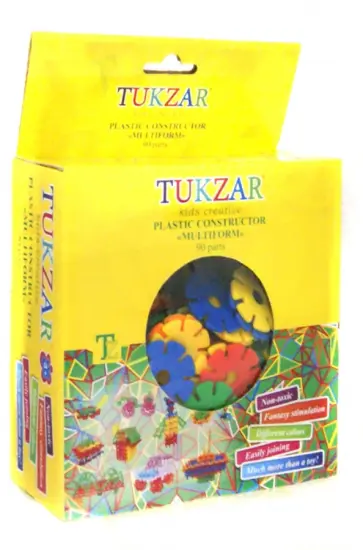 Конструктор пластиковый "Multiform MINI" (90 деталей) (TZ 15342) обложка книги