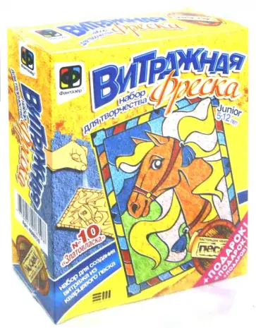 Витражная фреска "Златовласка" (408010) обложка книги