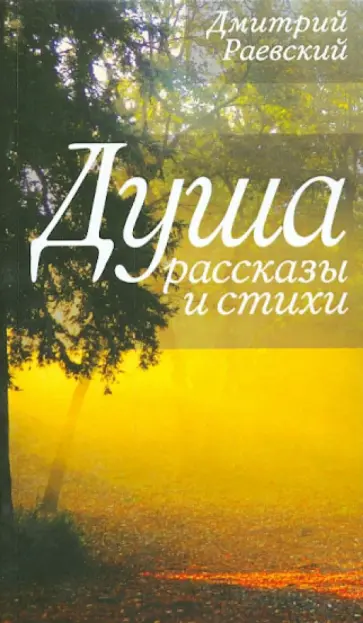 Дмитрий Раевский - Душа. Рассказы и стихи обложка книги