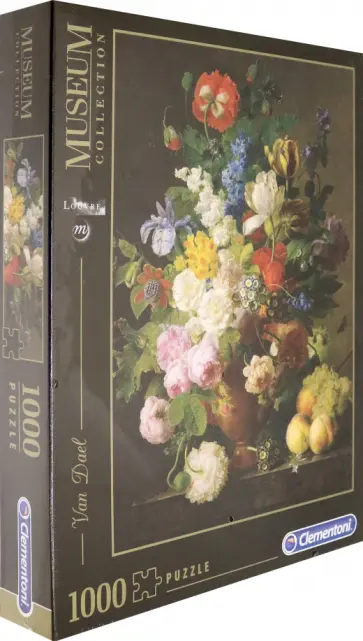 Пазл-1000 Музей. Ван Даель "Ваза с цветами" (31415) обложка книги