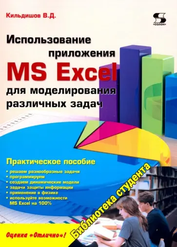 Вячеслав Кильдишов - Использование приложения MS Excel для моделирования различных задач обложка книги