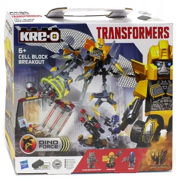 Набор "КРЕ-О Транформеры 4. Побег из тюрьмы" (6951E24А) обложка книги