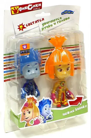 Фиксики "Симка и Нолик" со светом (GT7941) обложка книги