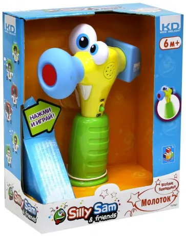 Игрушка "Веселый молоток". Звуковой (Т57067) обложка книги