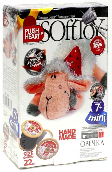 Мягкая игрушка Овечка (457037) обложка книги