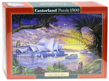 Puzzle-1500 "Оперный театр Сидней" (C-151295) обложка книги
