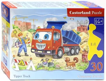 Puzzle-30 MIDI "Грузовик" (В-03440) обложка книги