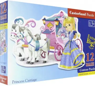 Puzzle-12 MAXI "Принцесса" (В-120017) обложка книги